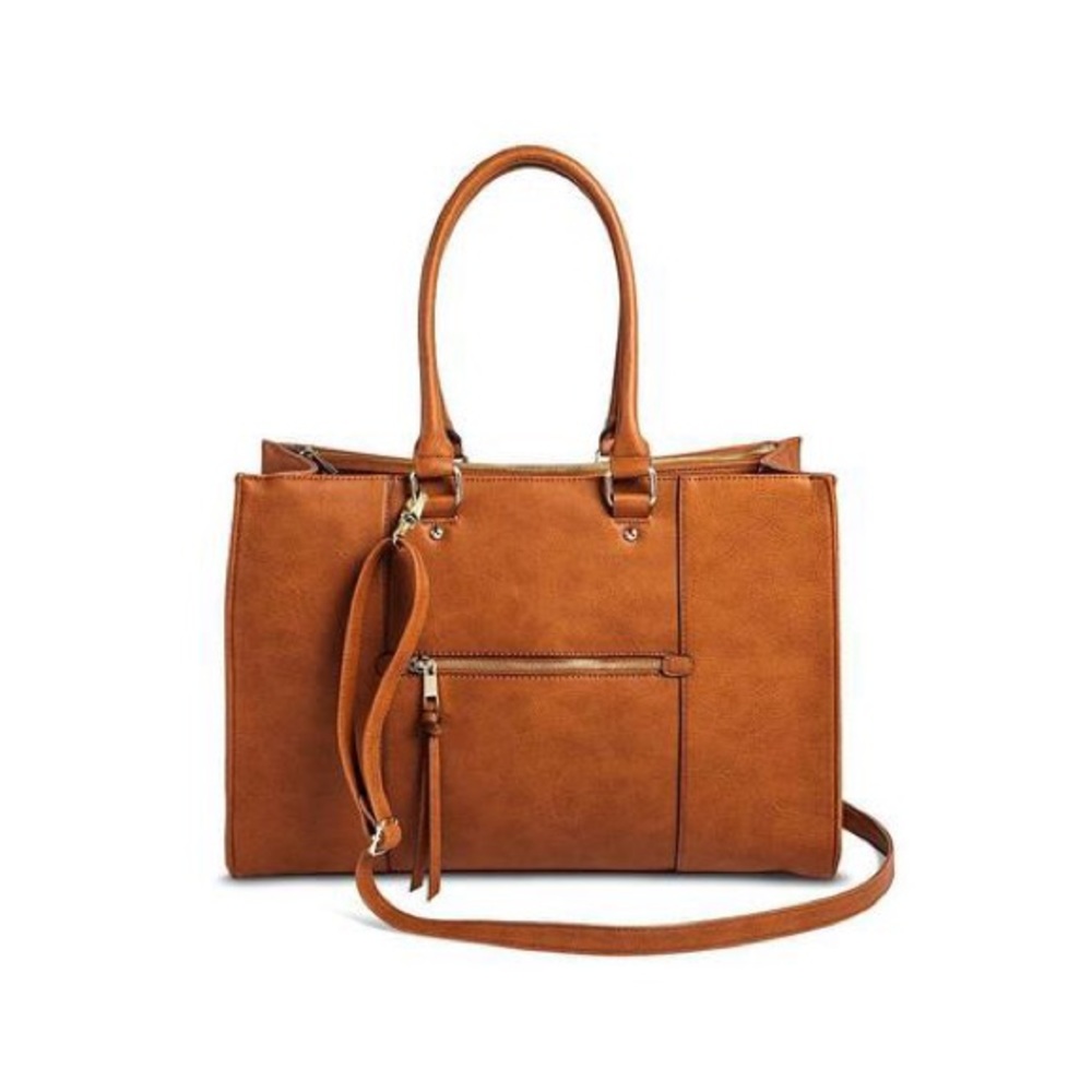 Merona Tote Faux Leather Handbag